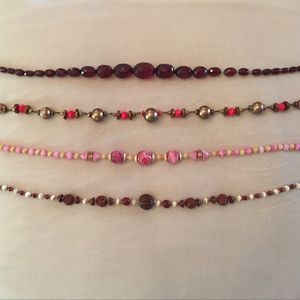 Vintage Beaded Necklace Lot